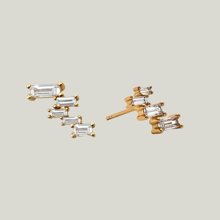 Ascendant Baguette Diamond Studs