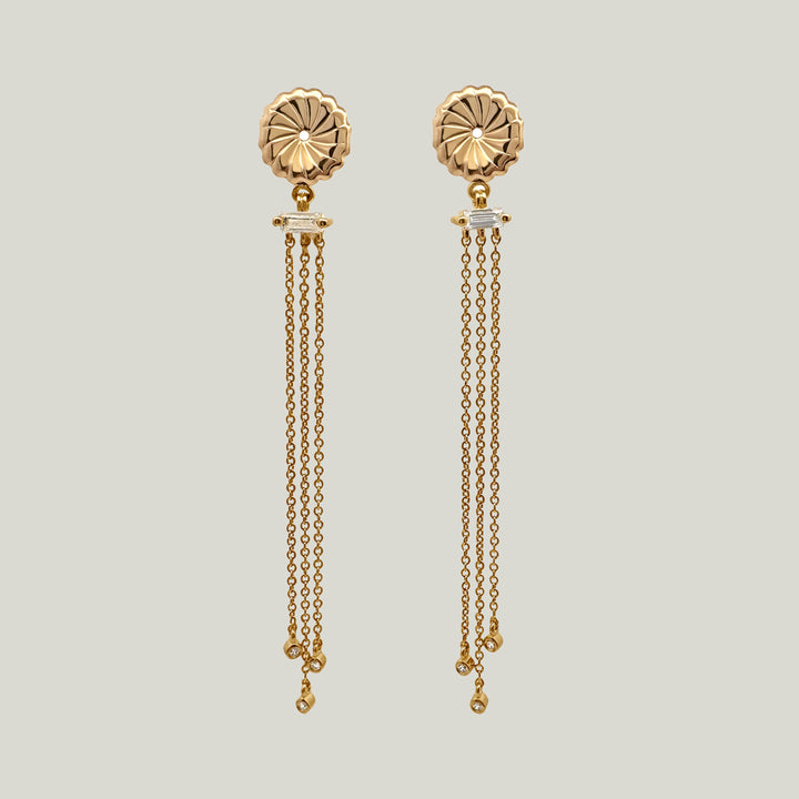 Triple Dangle Earring Tassels