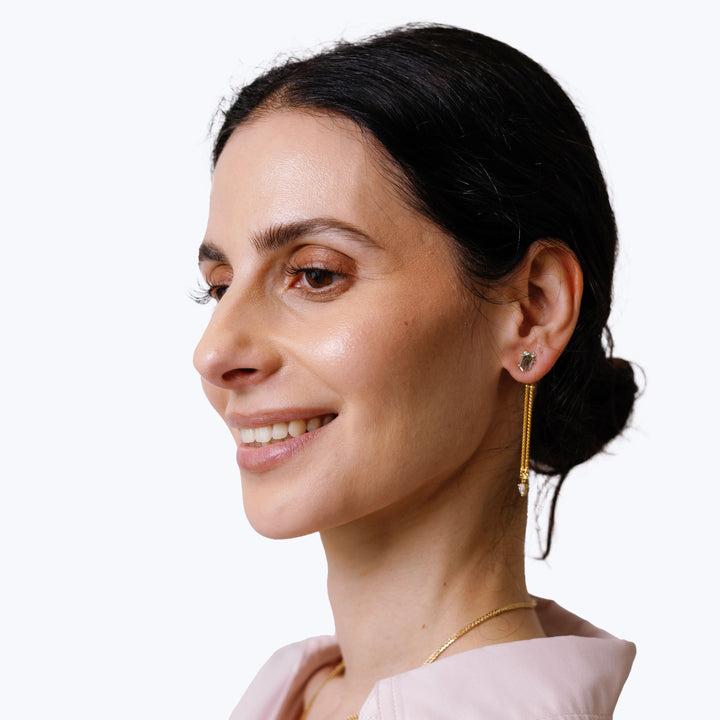 Image for Foxtail Chain Earring Tassels