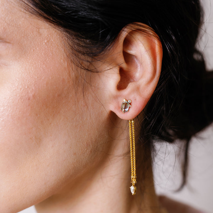 Image for Foxtail Chain Earring Tassels