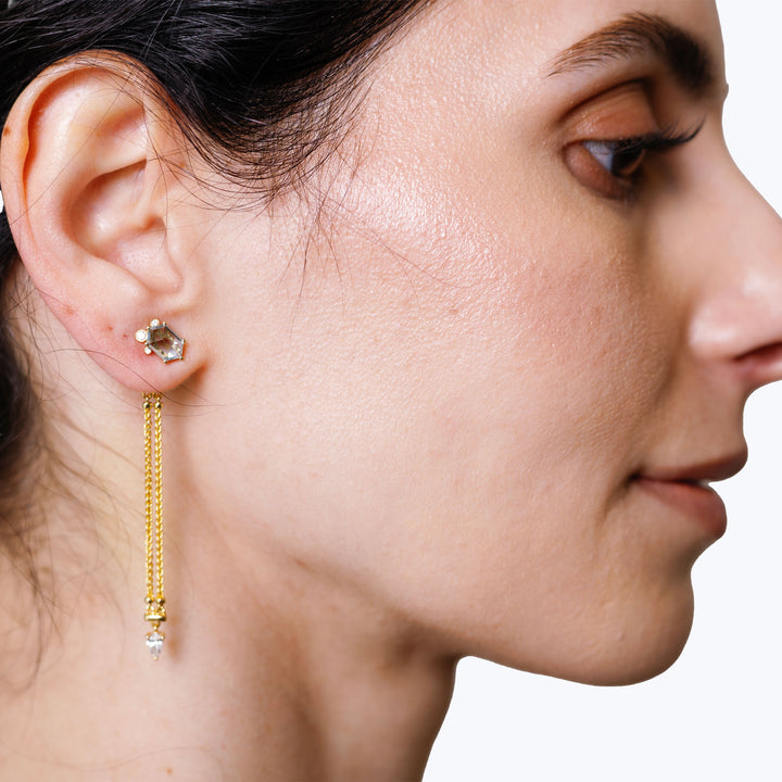 Image for Foxtail Chain Earring Tassels
