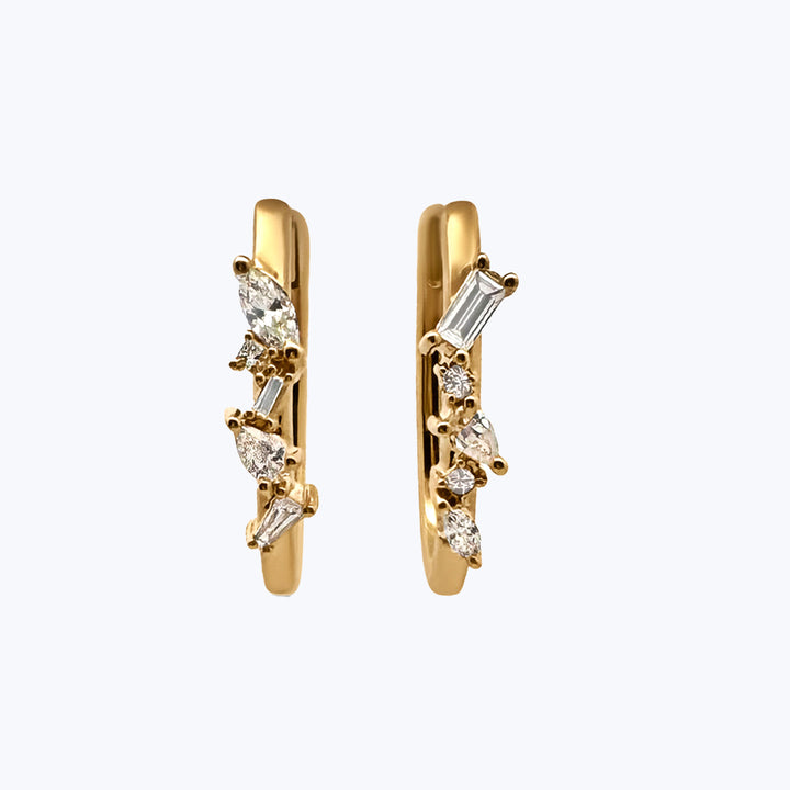 Image for 22mm Oval Trellis Huggies