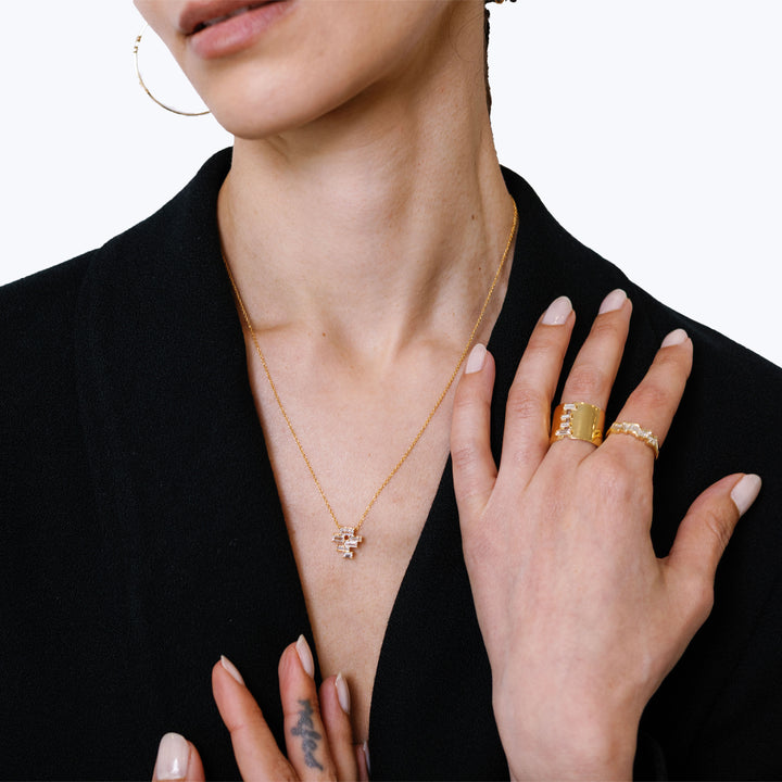 Image for Baguette Diamond Pendant