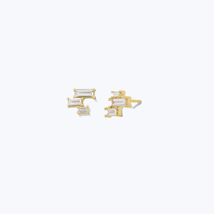 Image for Baguette Diamond Stud Earrings
