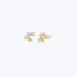 Image for Baguette Diamond Stud Earrings