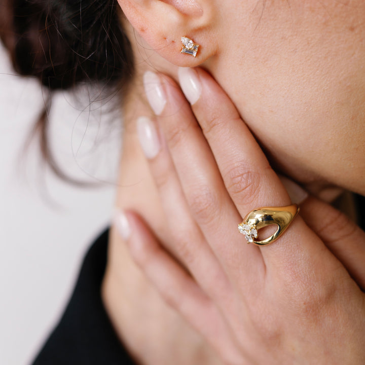 Image for Open Trellis Dome Ring