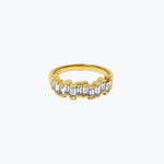 Image for 18k Baguette Diamond Band