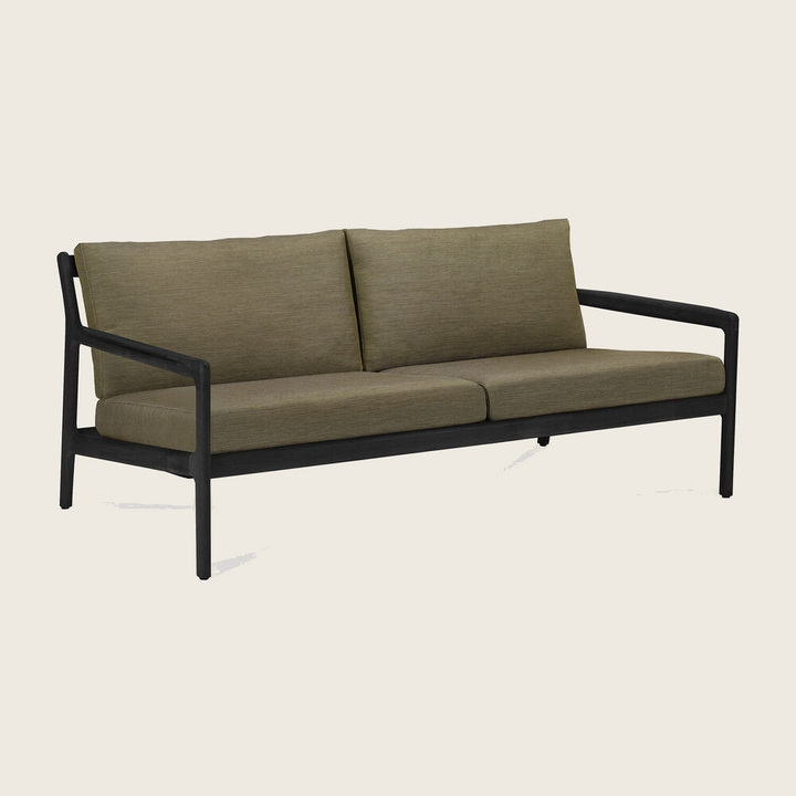 Black Jack Outdoor 2-Seater Sofa