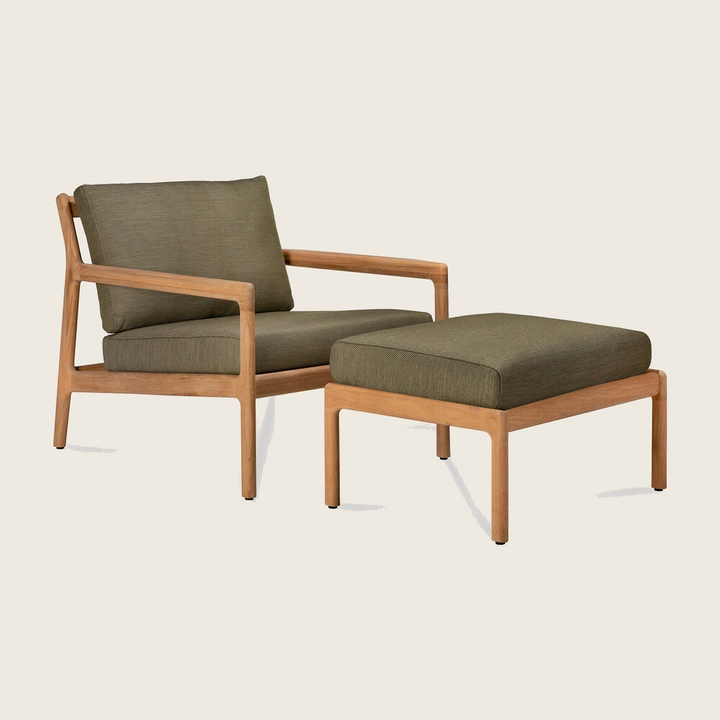 Teak Jack Outdoor Footstool