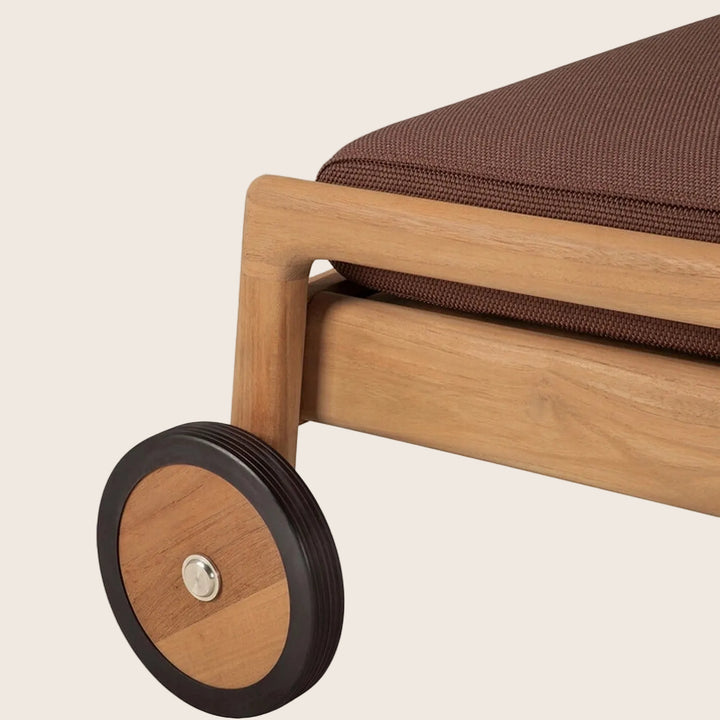 Teak Jack Outdoor Adjustable Lounger