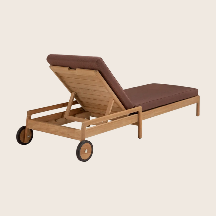Teak Jack Outdoor Adjustable Lounger