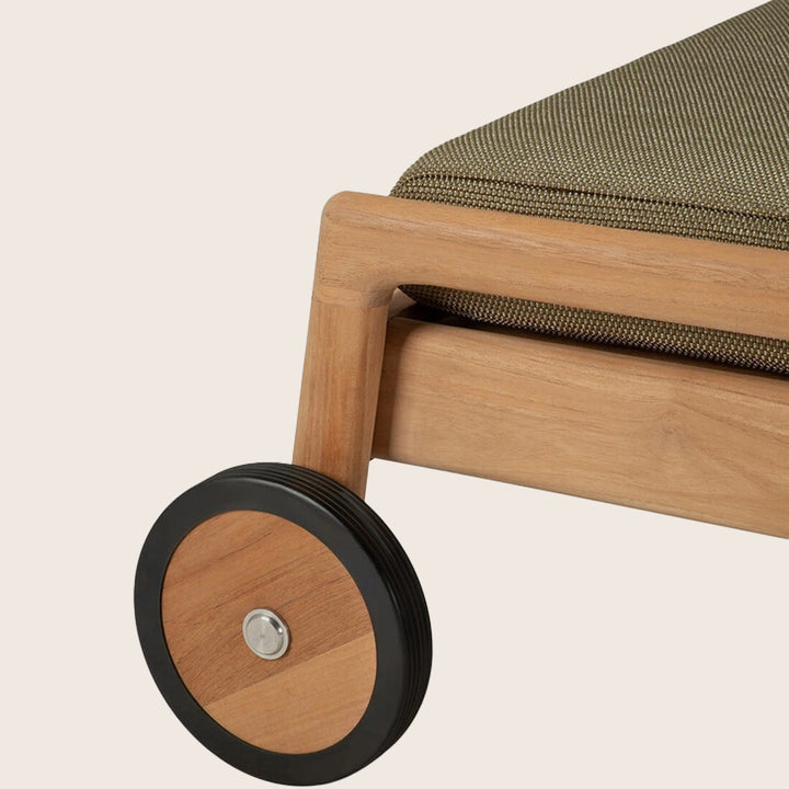 Teak Jack Outdoor Adjustable Lounger