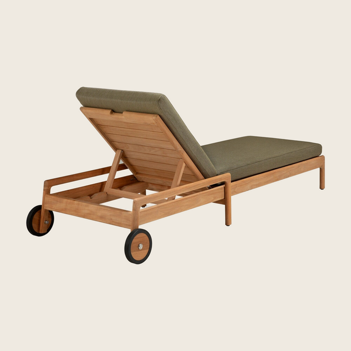 Teak Jack Outdoor Adjustable Lounger