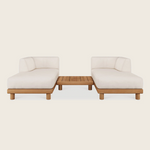 Monocle Double Chaise Outdoor Lounger