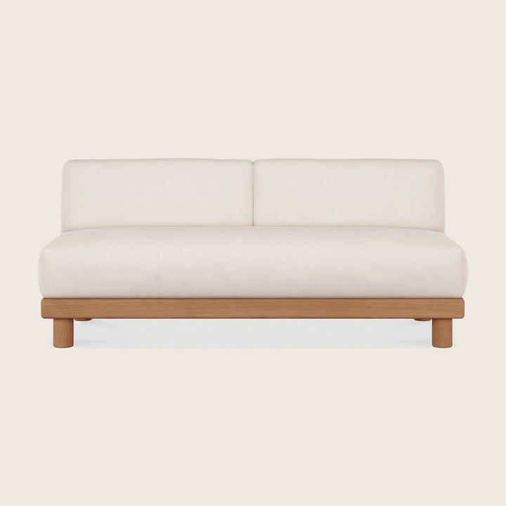 Monocle Outdoor Armless Sofa