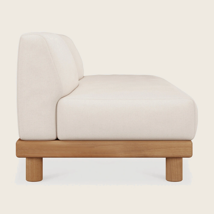 Monocle Outdoor Armless Sofa