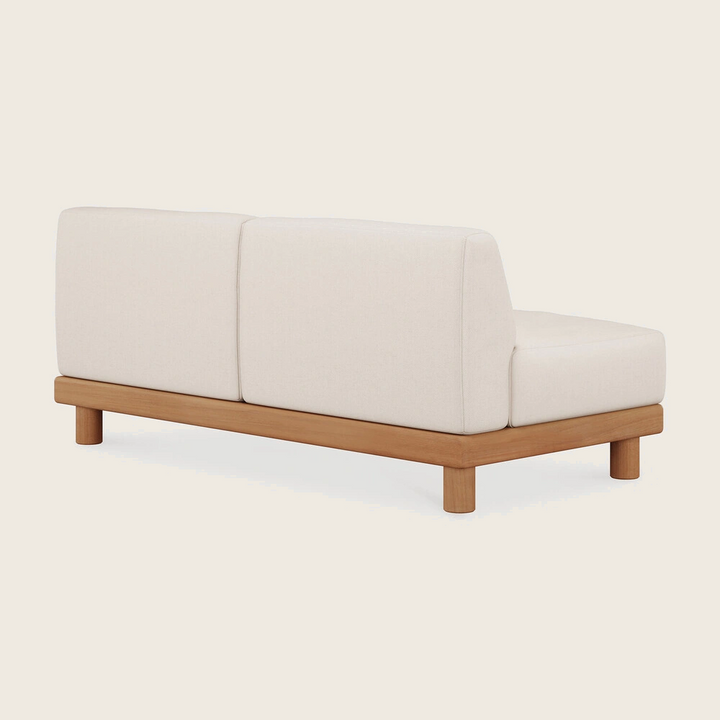 Monocle Outdoor Armless Sofa