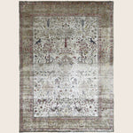 Image for Cream Alchemy Traditional Silk Rug - 9'9" x 13'7"