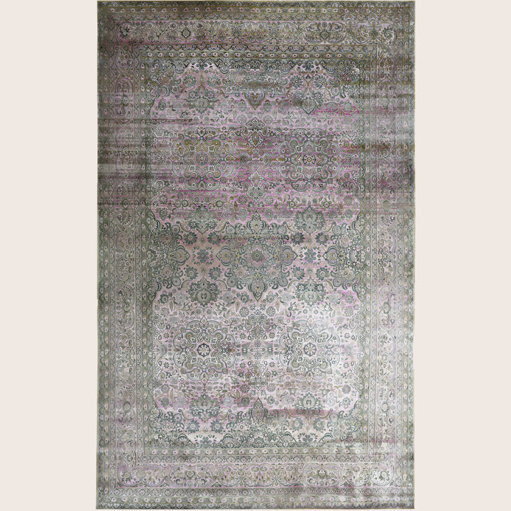 Image for Pink Alchemy Traditional Silk Rug - 11'9" x 19'1"