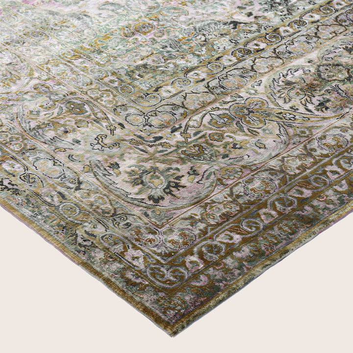 Image for Pink Alchemy Traditional Silk Rug - 11'9" x 19'1"
