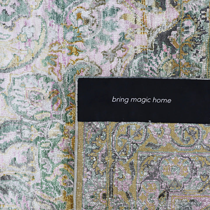Image for Pink Alchemy Traditional Silk Rug - 11'9" x 19'1"