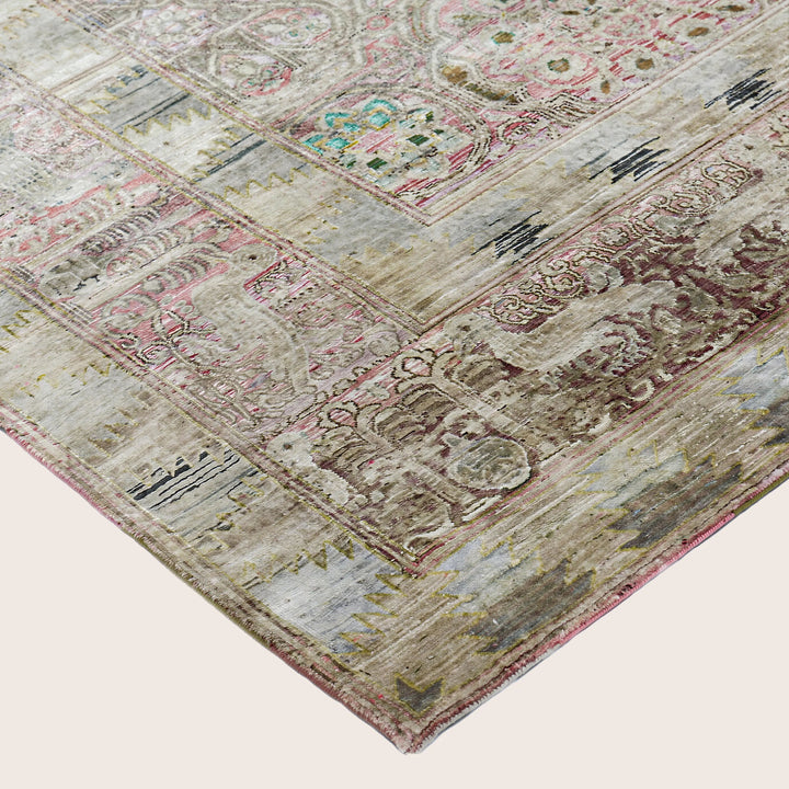 Image for Pink Alchemy Traditional Silk Rug - 8'9" x 12'3"
