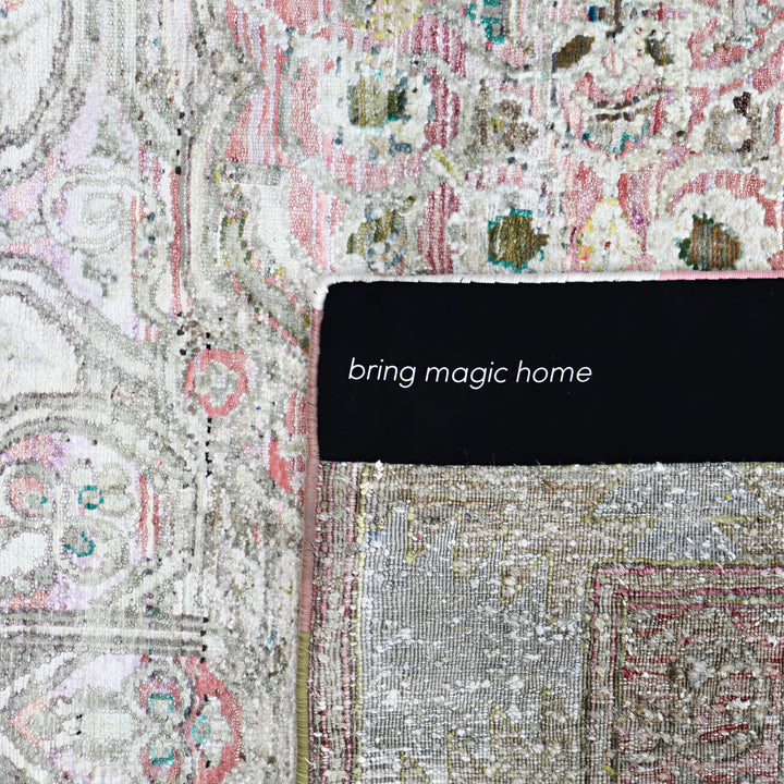 Image for Pink Alchemy Traditional Silk Rug - 8'9" x 12'3"