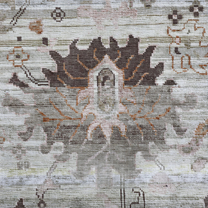 Image for Grey Alchemy Traditional Silk Rug - 11'10" x 15'2"