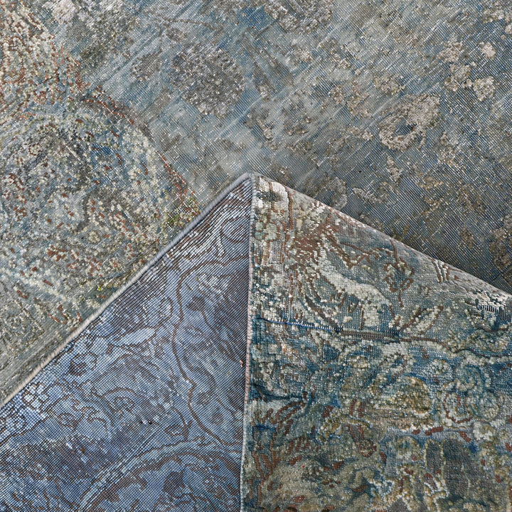 Image for Blue Alchemy Traditional Wool Silk Blend Rug - 8'9" x 12'0"