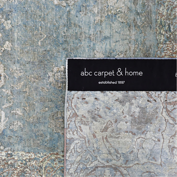 Image for Blue Alchemy Traditional Wool Silk Blend Rug - 8'9" x 12'0"
