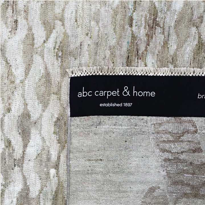 Image for Brown Alchemy Transitional Wool Silk Blend Rug - 4'0" x 6'8"