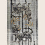 Image for Grey Alchemy Transitional Wool Linen Blend Rug - 6'3" x 9'1"