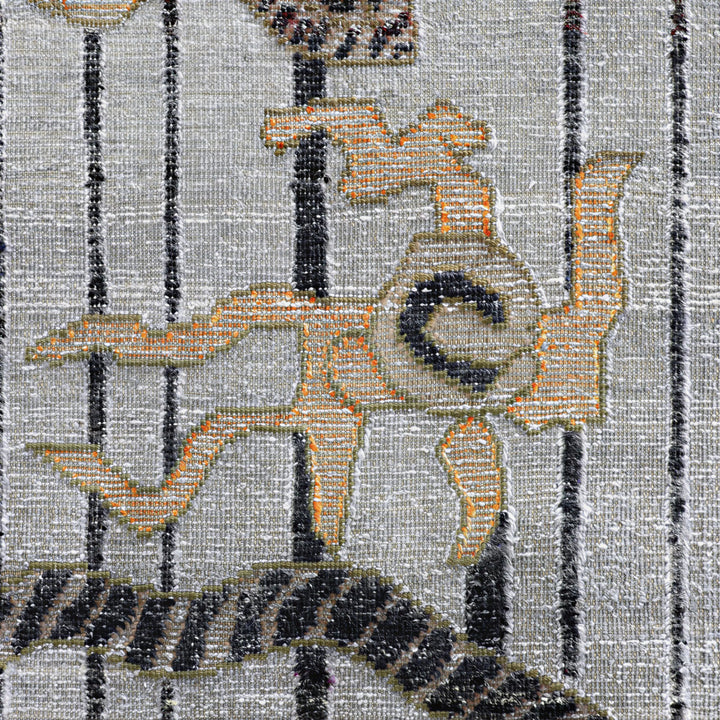 Image for Grey Alchemy Transitional Wool Linen Blend Rug - 6'3" x 9'1"