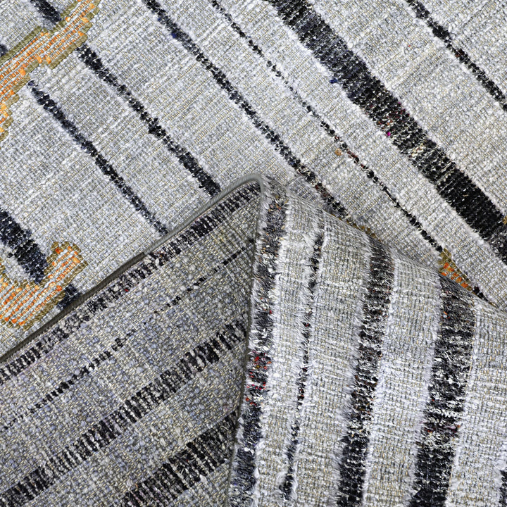 Image for Grey Alchemy Transitional Wool Linen Blend Rug - 6'3" x 9'1"