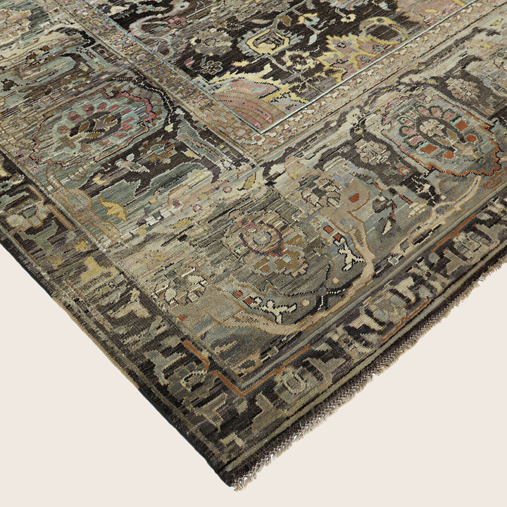 Image for Brown Alchemy Traditional Wool Rug - 8'8" x 12'2"
