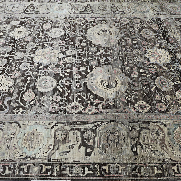 Image for Brown Alchemy Traditional Wool Rug - 8'8" x 12'2"