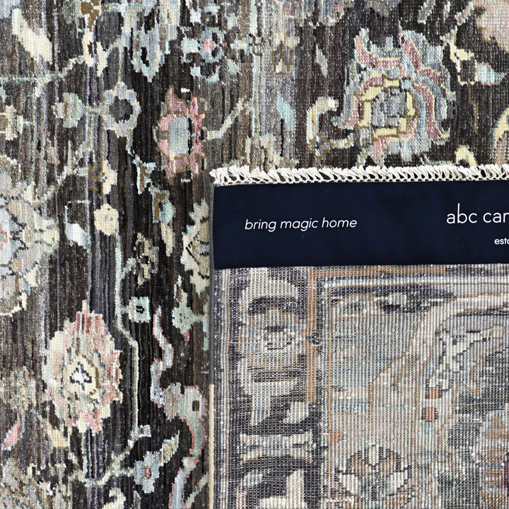 Image for Brown Alchemy Traditional Wool Rug - 8'8" x 12'2"