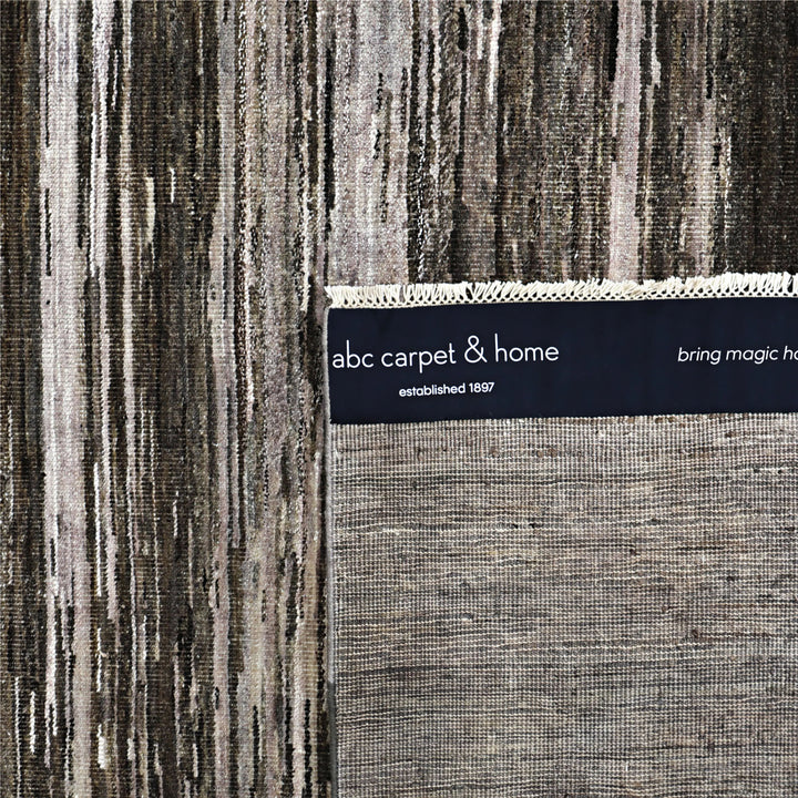 Image for Brown Alchemy Textured Wool Rug - 8'10" x 12'0"