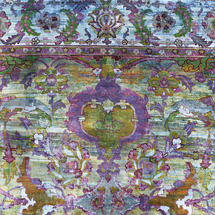 Image for Blue Alchemy Traditional Wool Linen Blend Rug - 8'1" x 9'11"