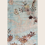 Image for Blue Alchemy Contemporary Silk Wool Blend Rug - 5'10" x 9'