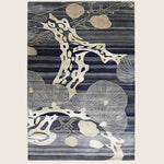 Image for Grey Alchemy Contemporay Silk Rug - 6' x 9'2"