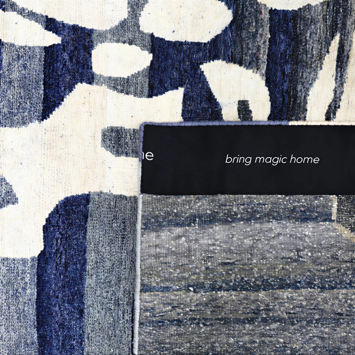 Image for Grey Alchemy Contemporay Silk Rug - 6' x 9'2"