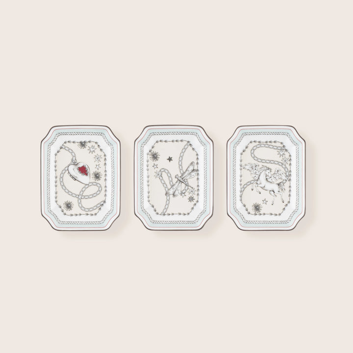 Image for Set of 3 small Chatc-alls cm 12,5x9,5 in. 4,9x3,7