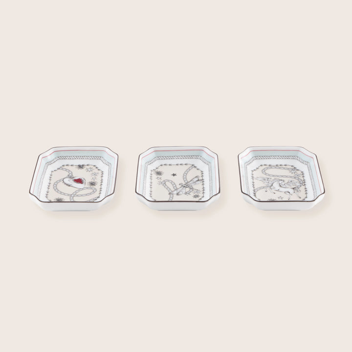 Image for Set of 3 small Chatc-alls cm 12,5x9,5 in. 4,9x3,7