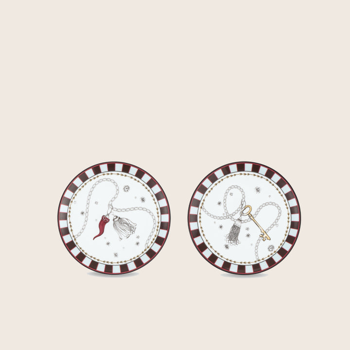 Image for Venezia Set of 2 mini Plates cm 16 in. 6,3