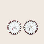 Image for Venezia Set of 2 mini Plates cm 16 in. 6,3