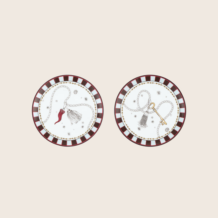 Image for Venezia Set of 2 mini Plates cm 16 in. 6,3