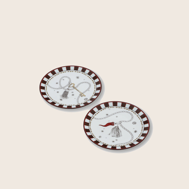 Image for Venezia Set of 2 mini Plates cm 16 in. 6,3