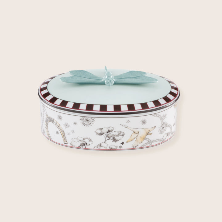 Image for Oval dragonfly Box
