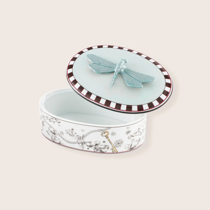 Image for Oval dragonfly Box